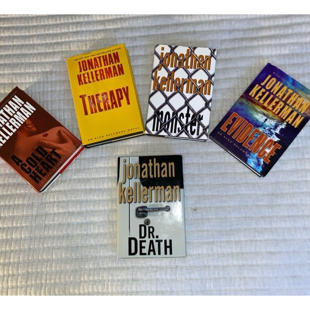 Jonathan Kellerman Hardback Kollection -5 Books